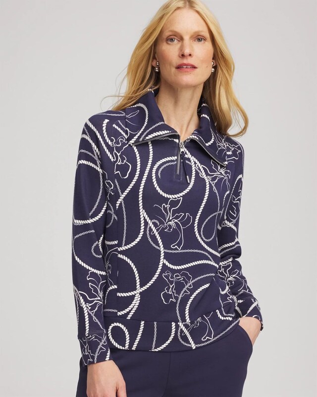Zenergy Soft Melody Half-Zip Top